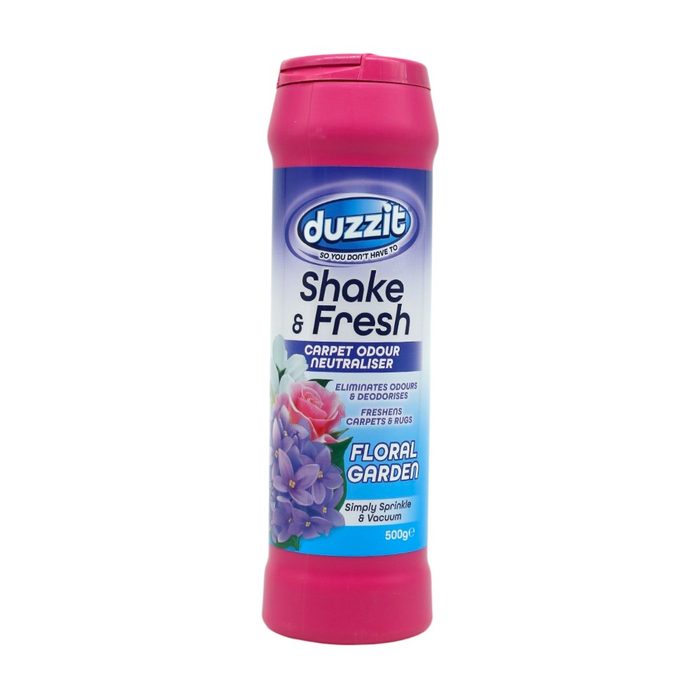 Освіжувач для килимів з нейтралізацією запаху Duzzit SHAKE & FRESH "Квітковий сад" 500 г